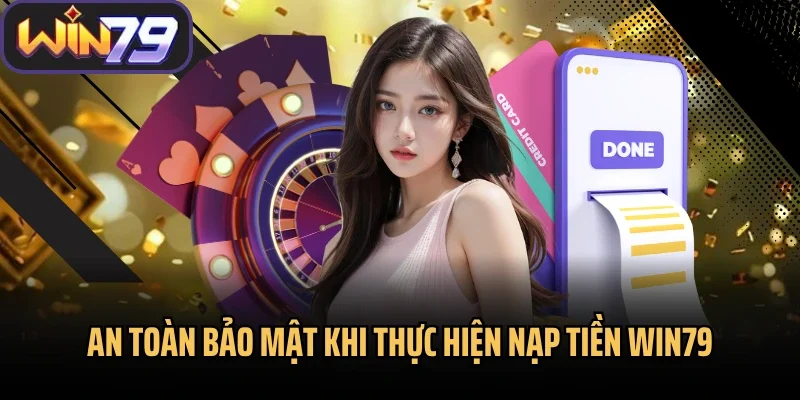 An toàn bảo mật khi thực hiện nạp tiền Win79