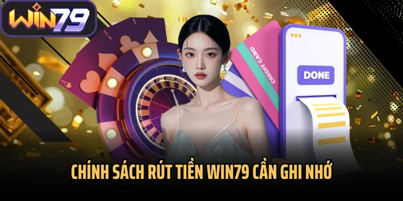 Chính sách rút tiền Win79 cần ghi nhớ