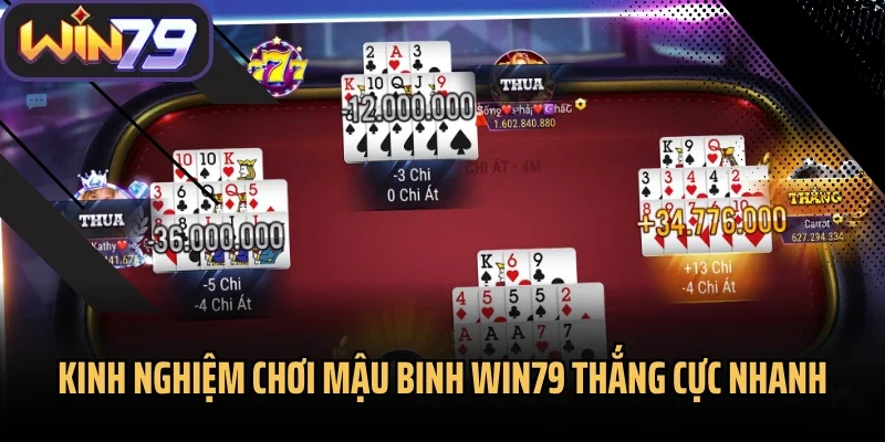 Kinh Nghiệm Chơi Mậu Binh Win79