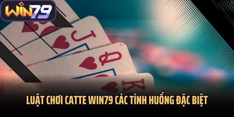 Luật chơi Catte Win79 các tình huống đặc biệt